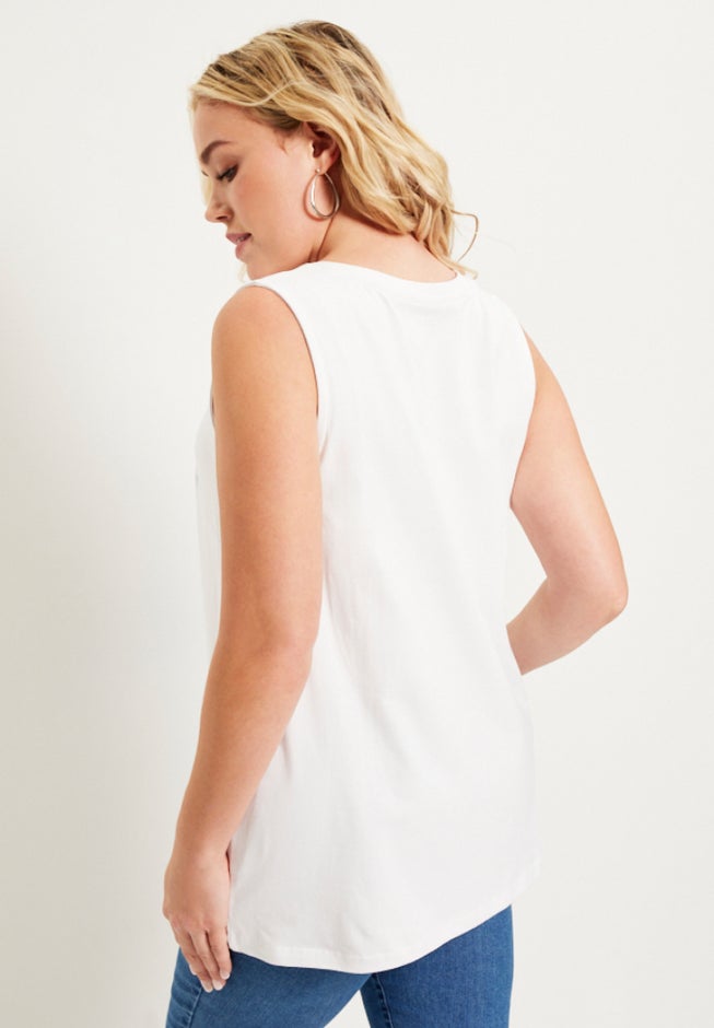 V-Neck One + Only Tank Top image number 1