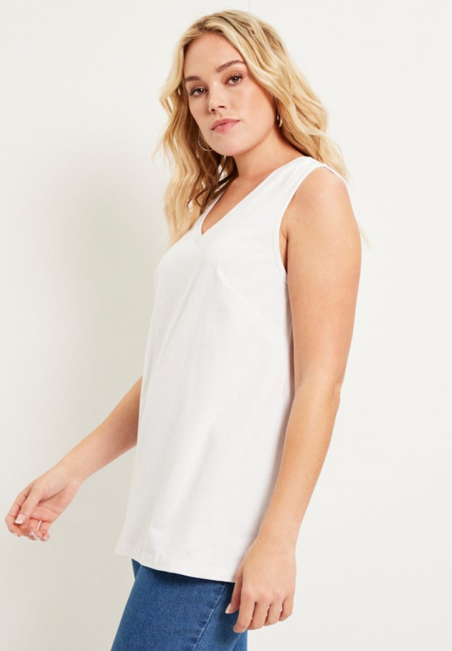 V-Neck One + Only Tank Top image number 2