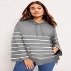 Bell-Sleeve French Terry Sweatshirt image number null