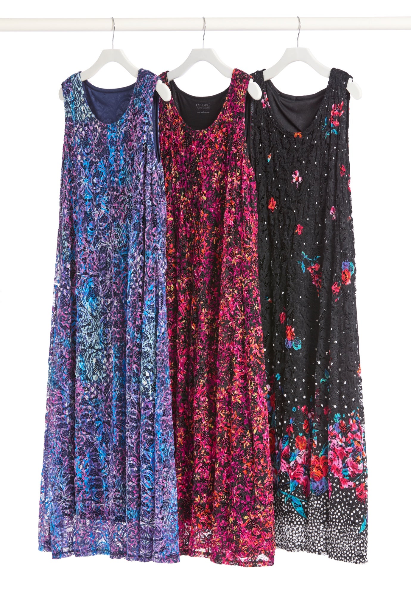 Printed Lace Dress image number 3