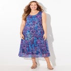 Printed Lace Dress image number 1