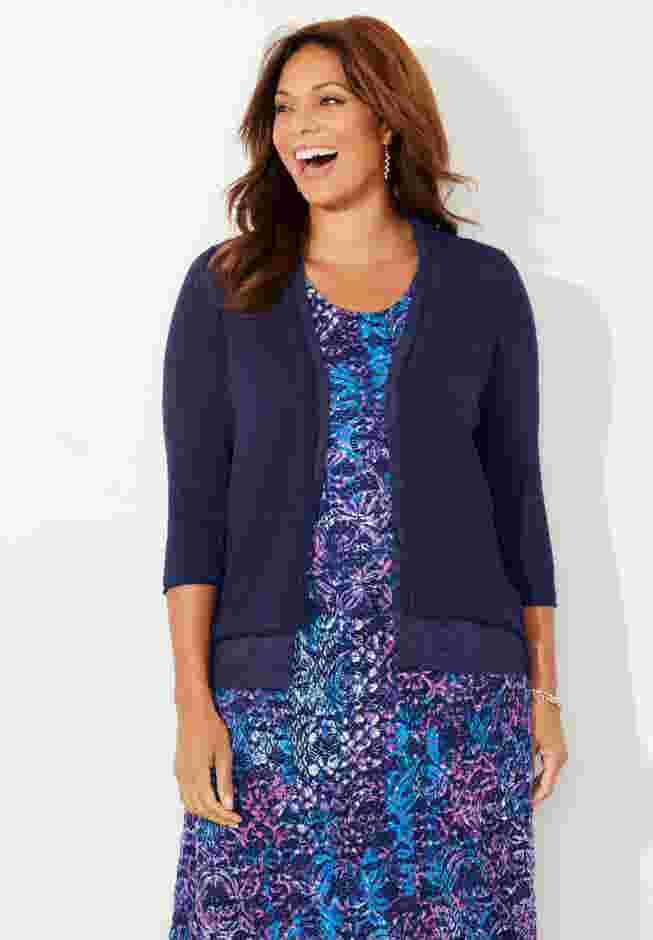 Printed Lace Dress image number 2