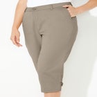 Liz&Me&reg; Chino Tab Capri image number null