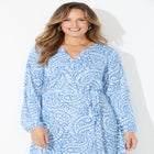 Liz&Me® Peasant Wrap Dress image number null