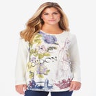 Travel Graphic Long Sleeve Tee image number null