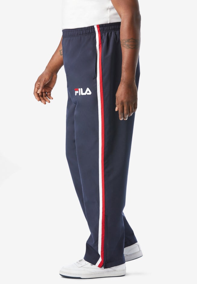 FILA® Side Stripe Nylon Track Pants image number 2