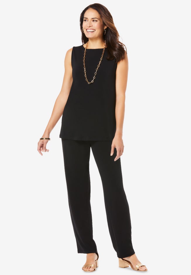 3-Piece Knit Pant Set image number null