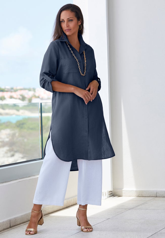 Linen Mega Tunic image number 5