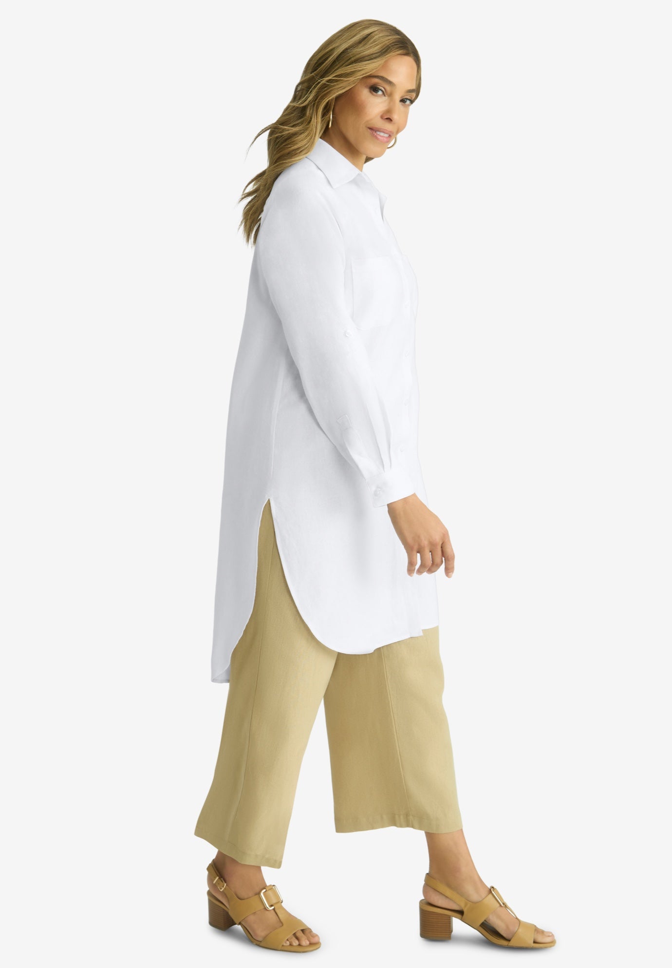 Linen Mega Tunic image number 2