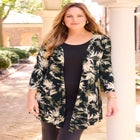 Cardigan and Tank One Piece Top image number null