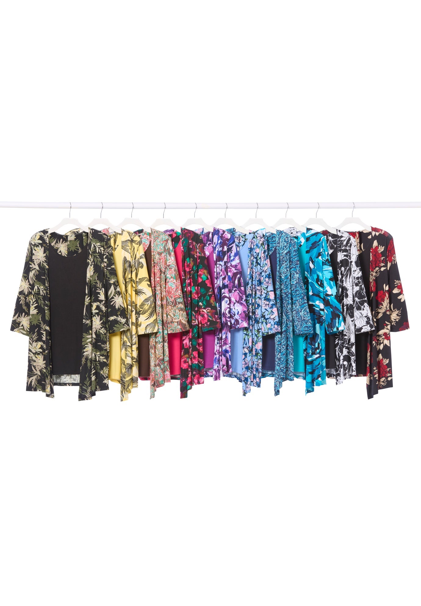 Cardigan and Tank One Piece Top image number 2