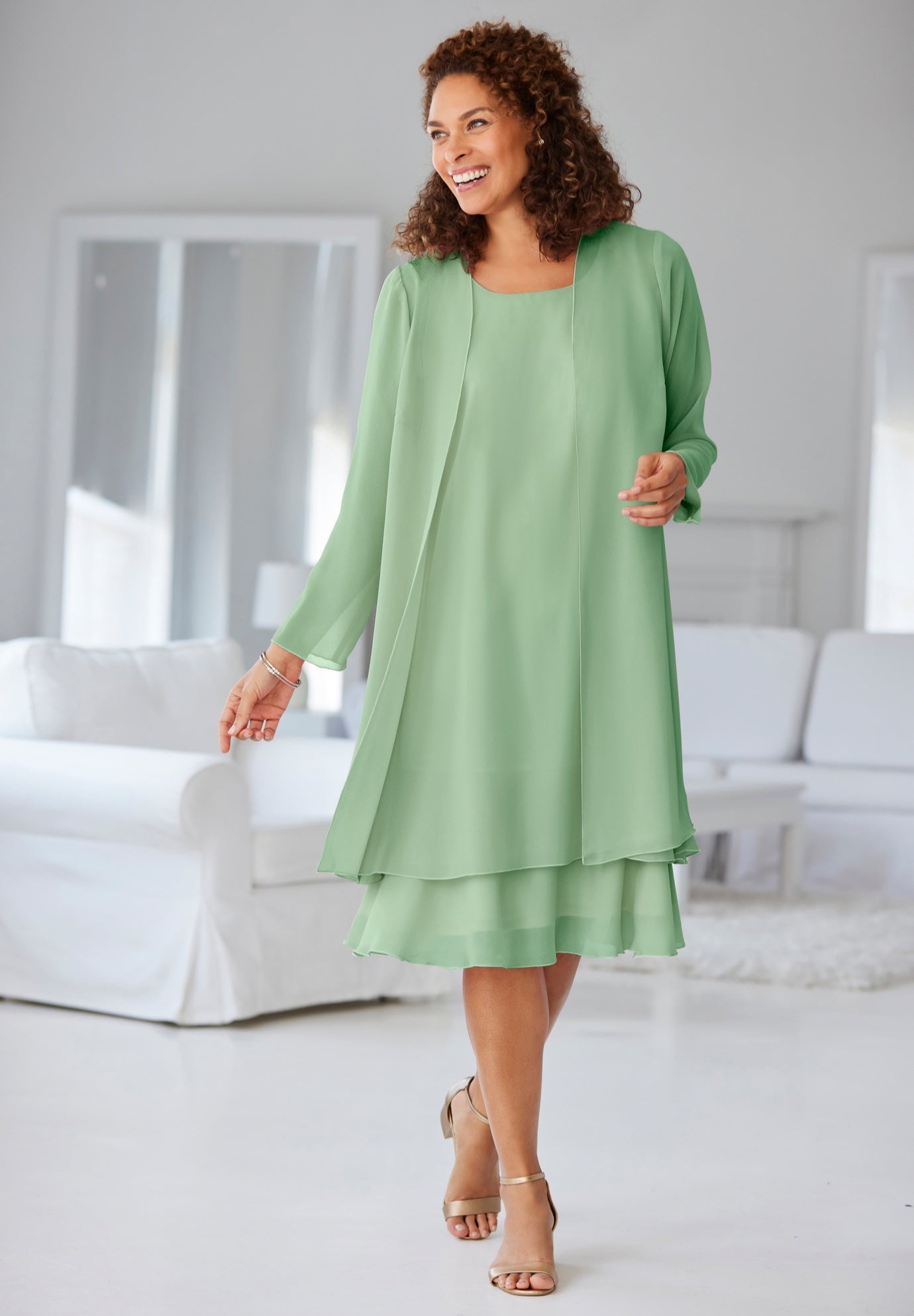 2-Piece Jacket Dress image number 0