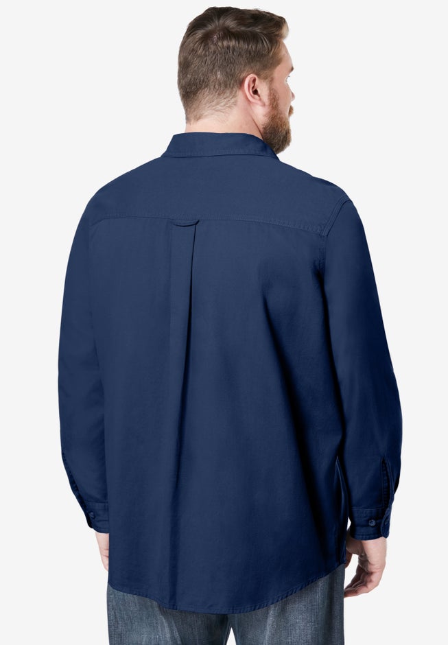 Long Sleeve Denim and Twill Shirt image number 1