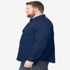 Long Sleeve Denim and Twill Shirt image number null