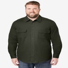 Long Sleeve Denim and Twill Shirt image number null