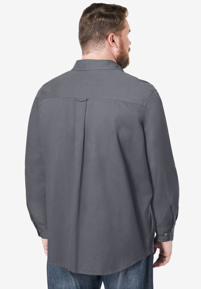 Long Sleeve Denim and Twill Shirt image number 1