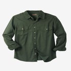 Long Sleeve Denim and Twill Shirt image number null