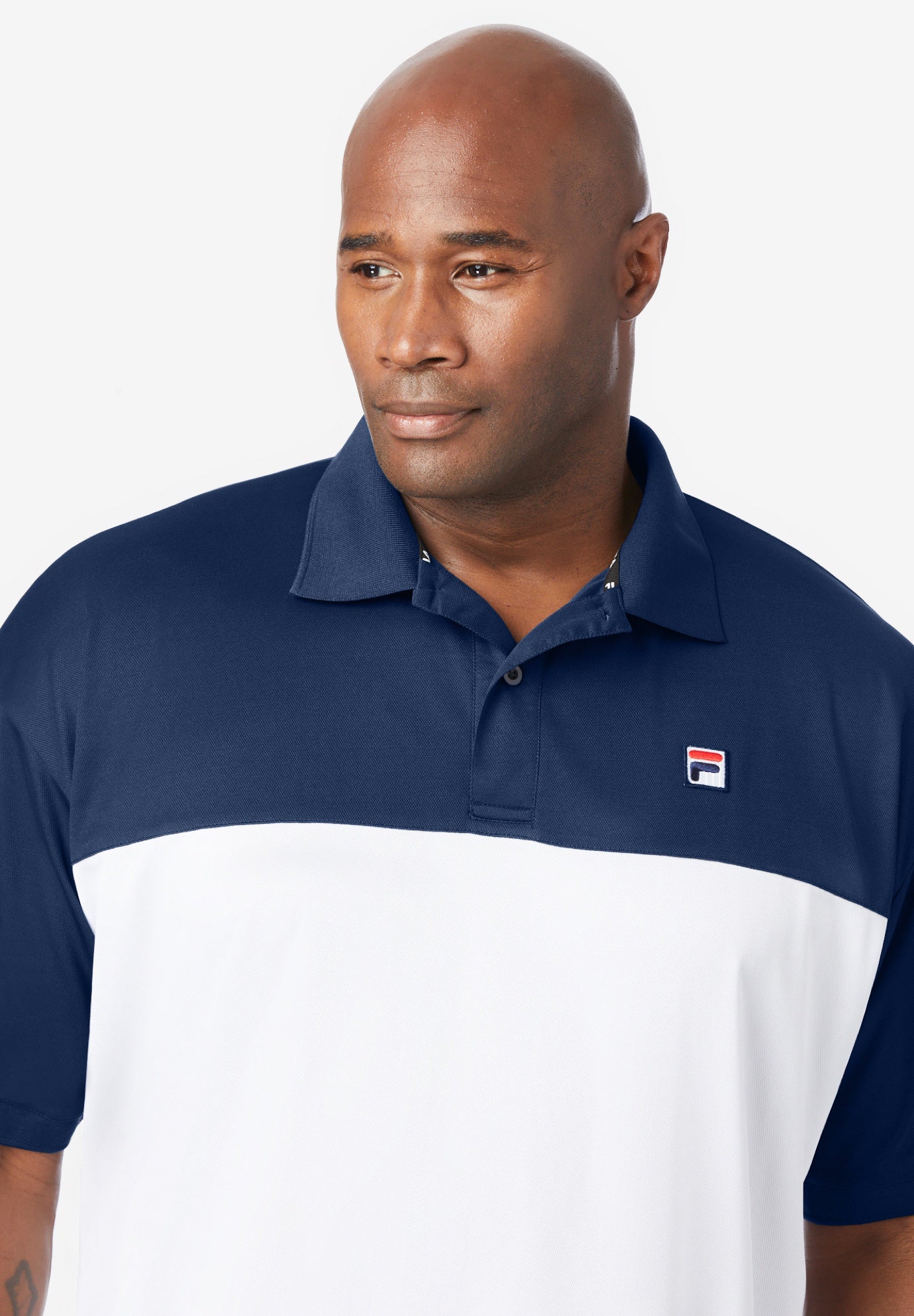 FILA® Colorblock Polo image number 3