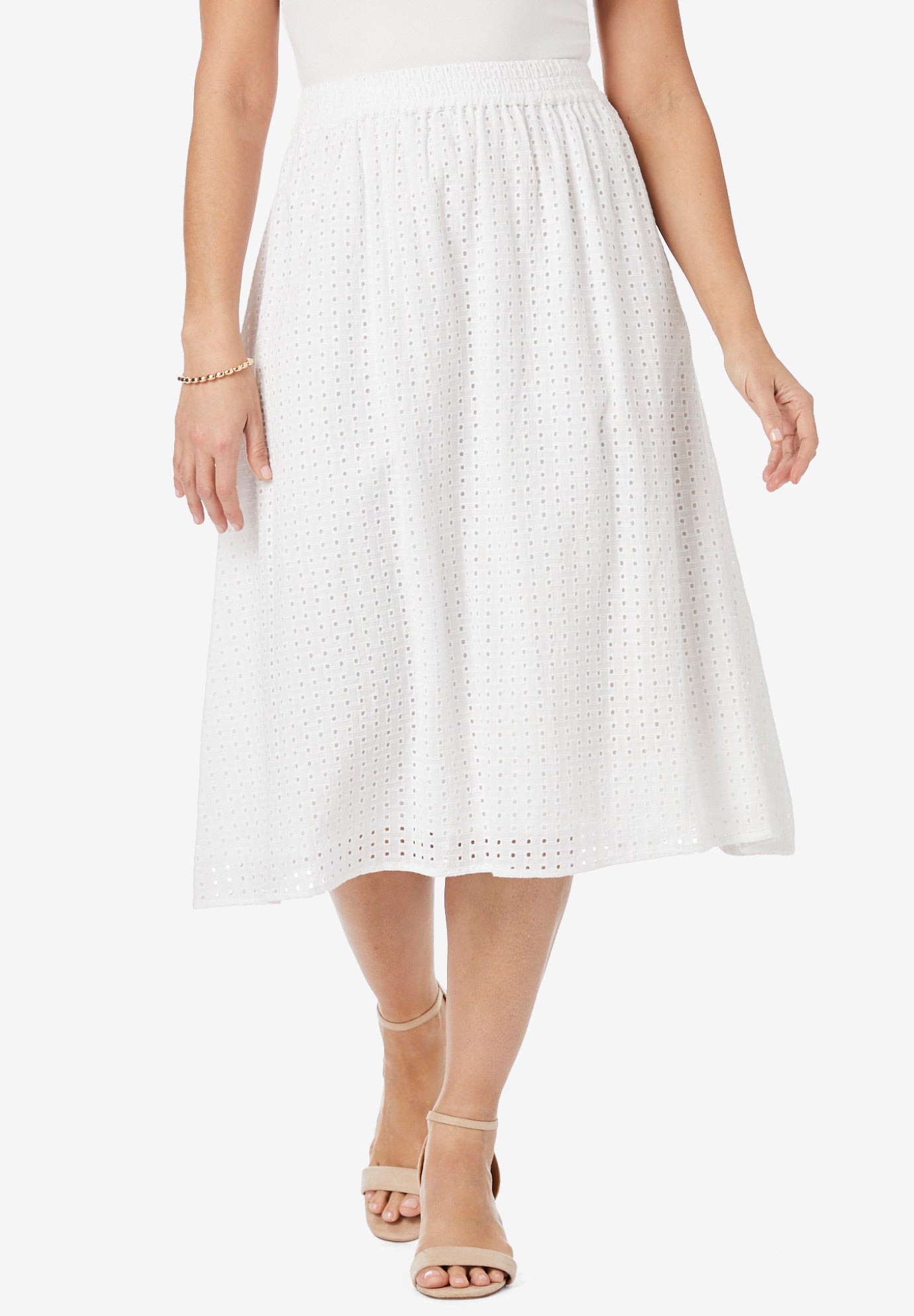 Eyelet Skirt image number 0