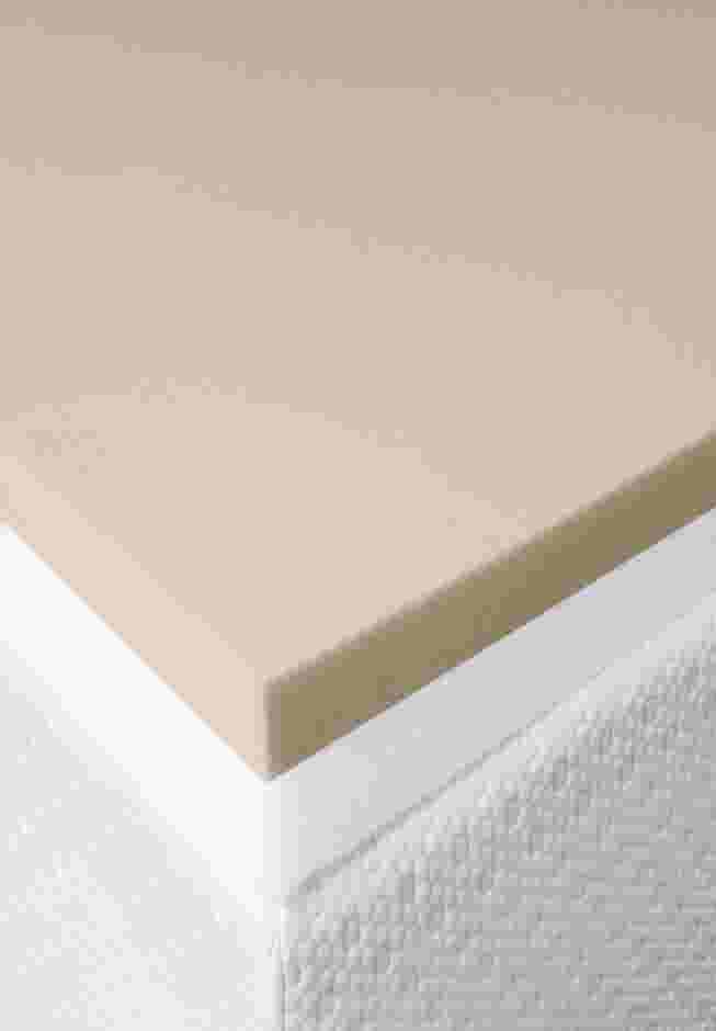3" Gel Memory Foam Revitalizer Topper With Skirted Cover image number 0