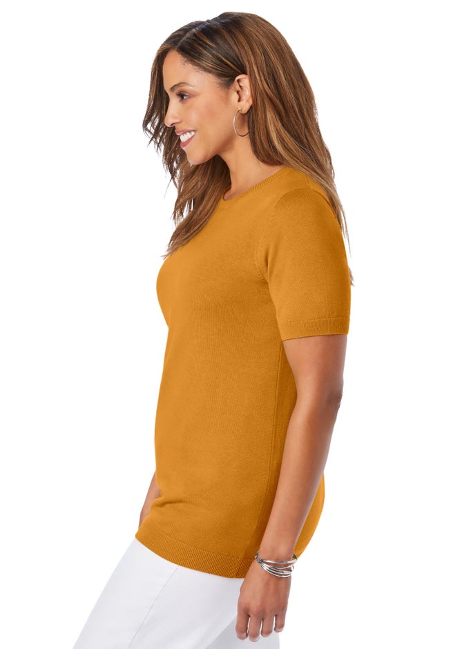 Fine Gauge Crewneck Shell image number 2