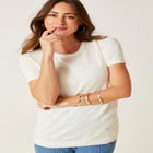 Fine Gauge Crewneck Shell image number null