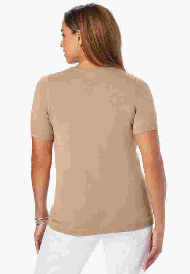 Fine Gauge Crewneck Shell image number 1