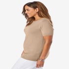 Fine Gauge Crewneck Shell image number null