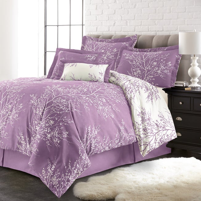 Reversible Foliage Comforter Set image number 0
