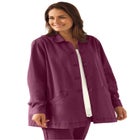 Pleat-Back Denim Jacket image number null