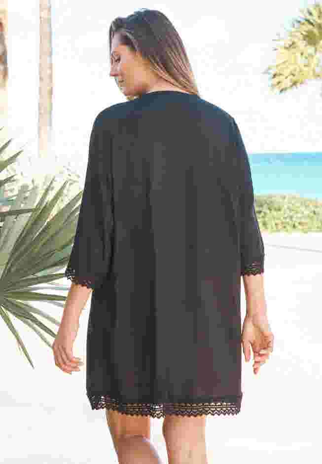 Crochet Dress Cover-Up image number 1