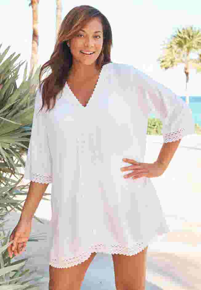 Crochet Dress Cover-Up image number 0