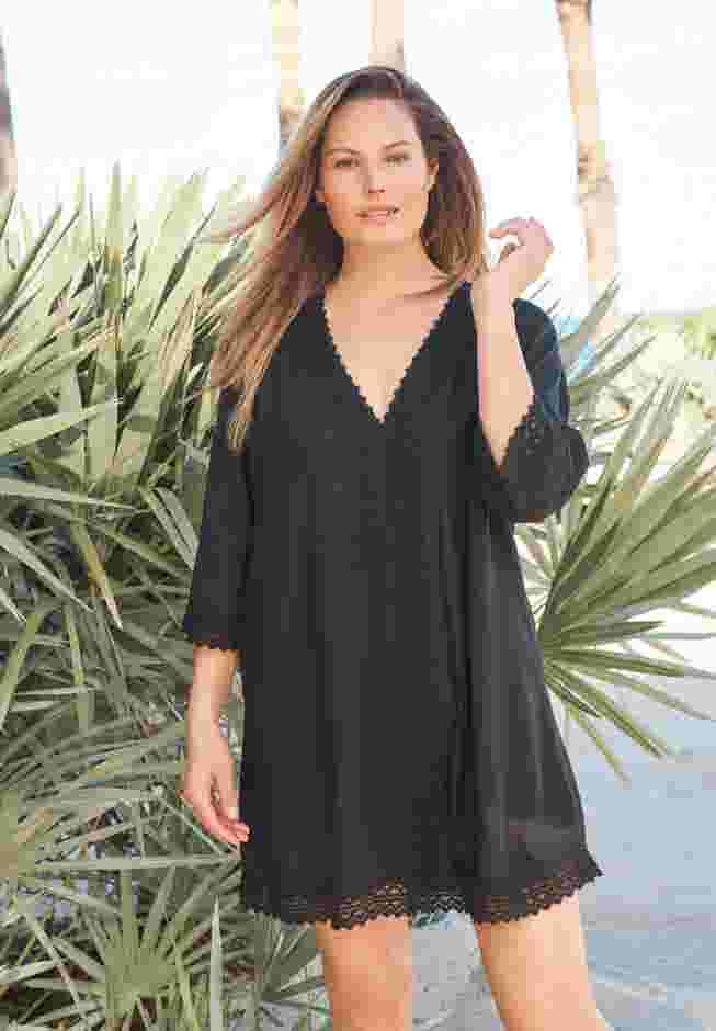 Crochet Dress Cover-Up image number 0