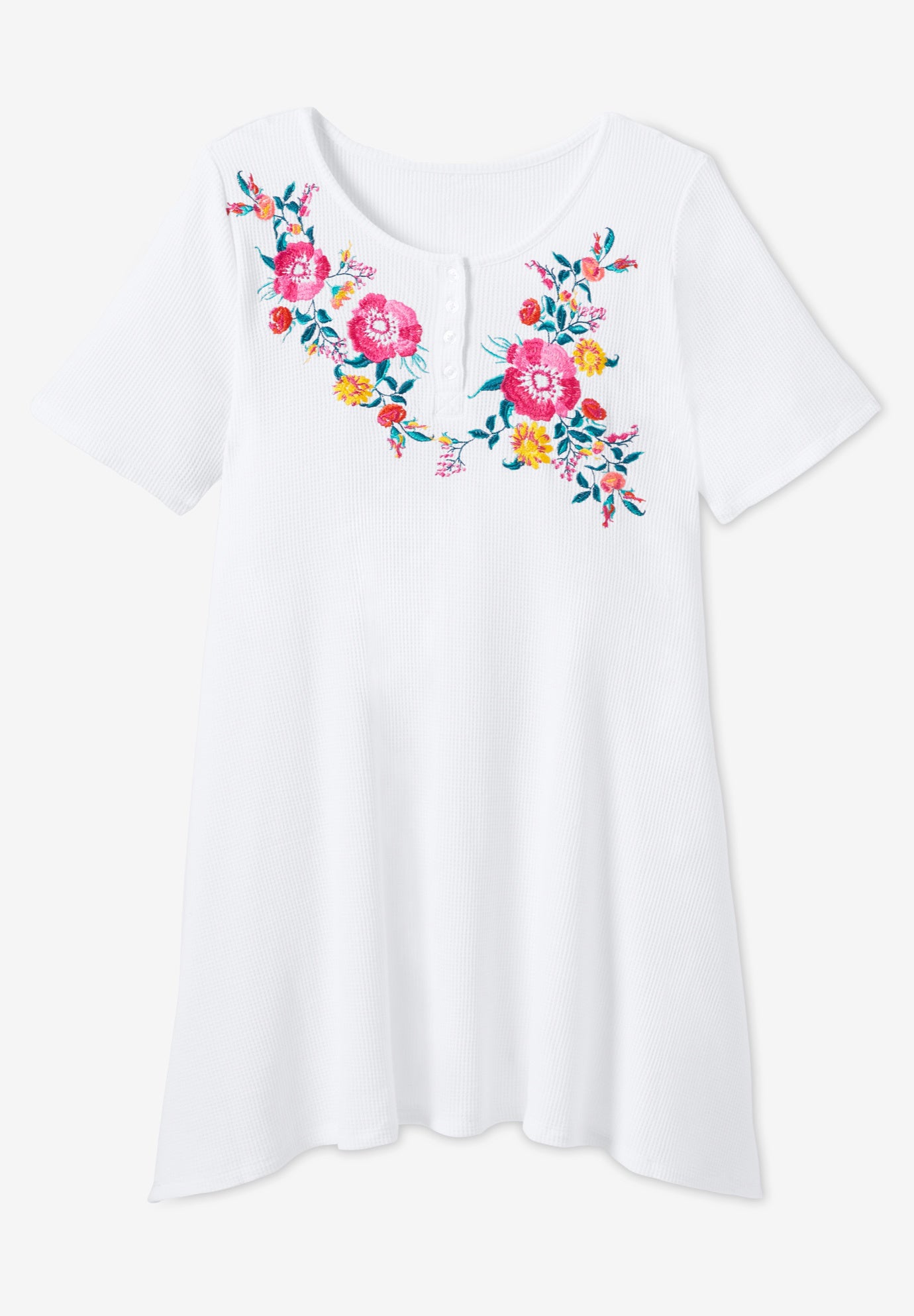 Embroidered Thermal Tunic image number 2