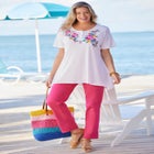 Embroidered Thermal Tunic image number null