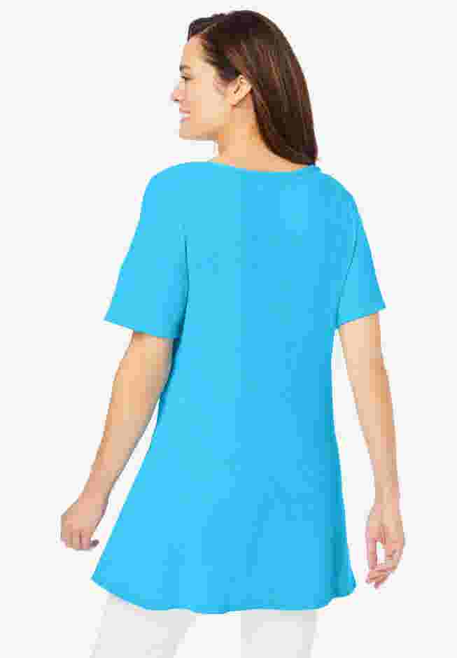 Embroidered Thermal Tunic image number 1