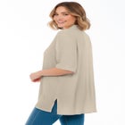 Embroidered Gauze Shirt image number null