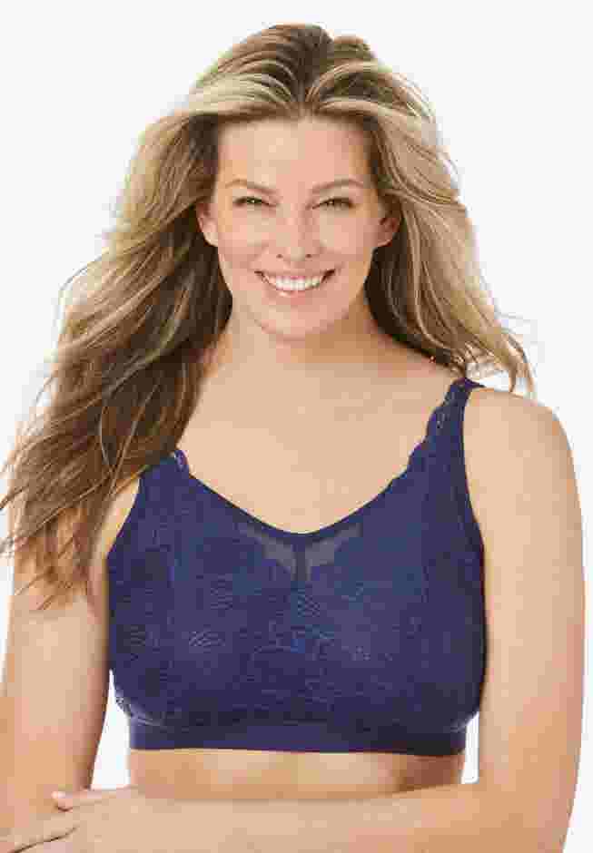 Wireless Lace Bralette image number 0