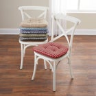 Gingham Gripper&reg; Chair Cushion image number null