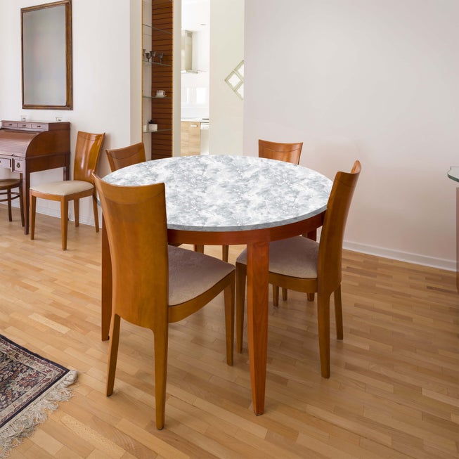 5’ Round Stretch-Fit Table Cover image number 0