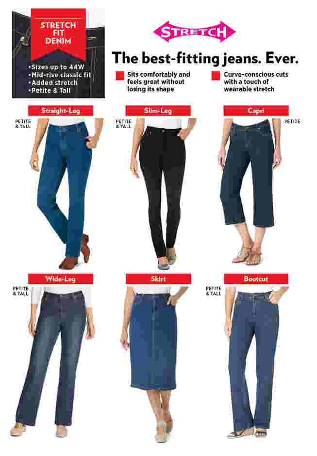 Bootcut Stretch Denim Jean image number 3