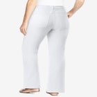 Stretch Denim Five-Pocket Bootcut Jeans image number 1