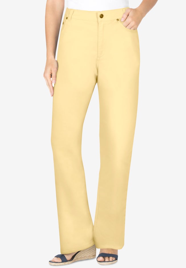 Stretch Denim Five-Pocket Bootcut Jeans image number 0