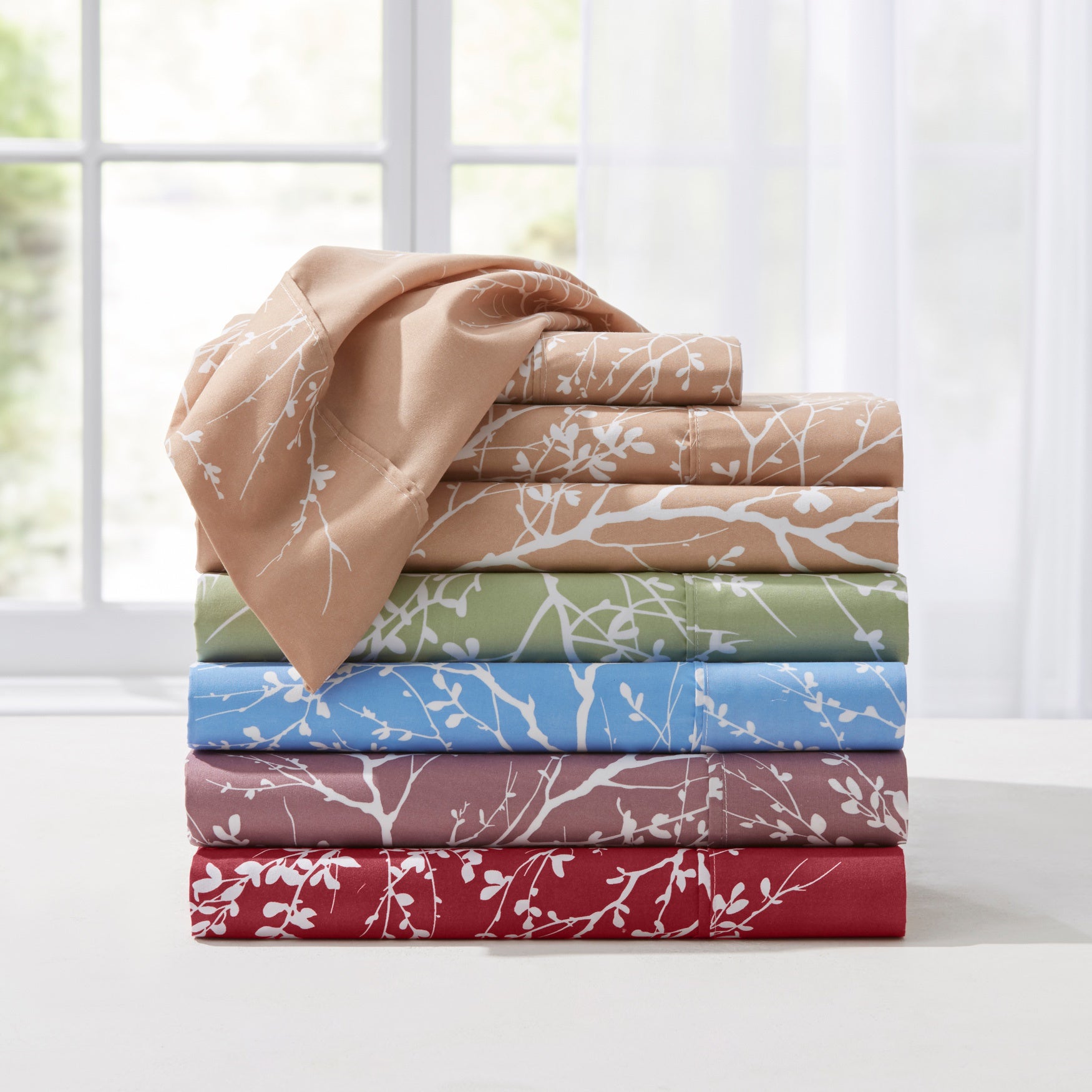 4-PC Foliage Sheet Set image number 1