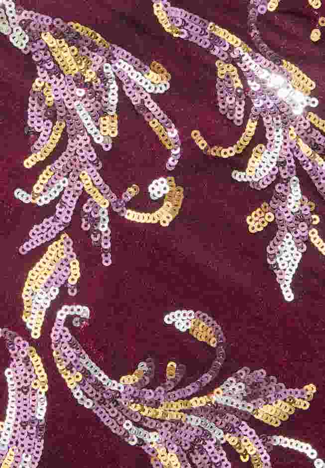 Velour Hanky Hem Tunic image number 2