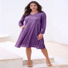 Sequin Swing Dress image number null