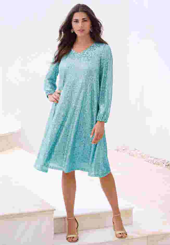 Sequin Swing Dress image number 0
