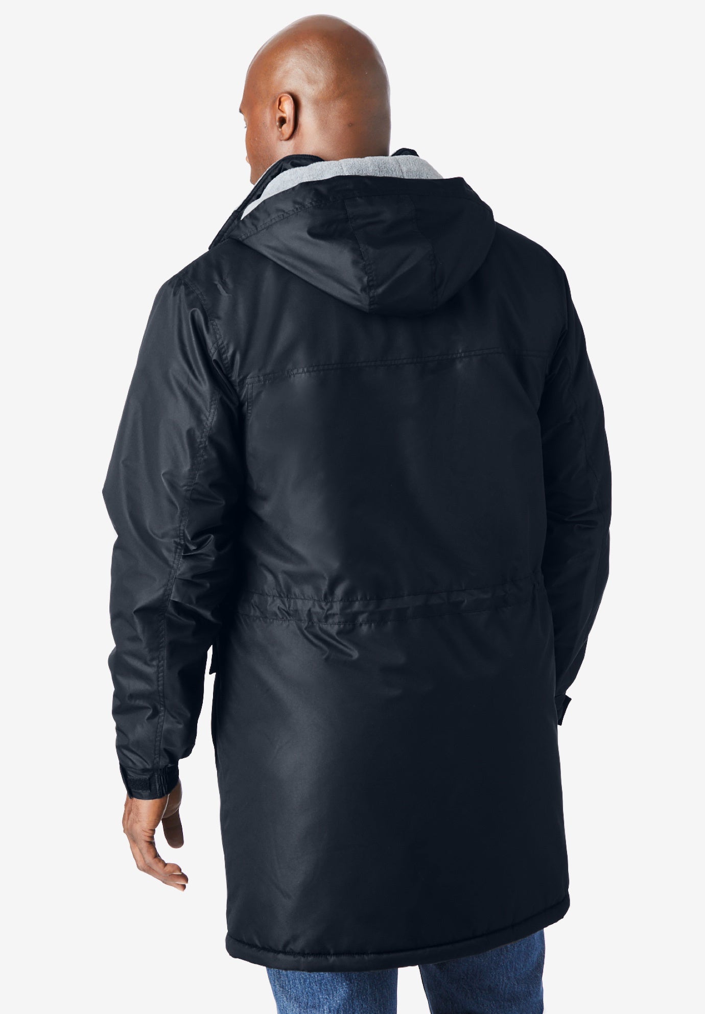 Longer-length Boulder Creek fleece-lined parka image number 1