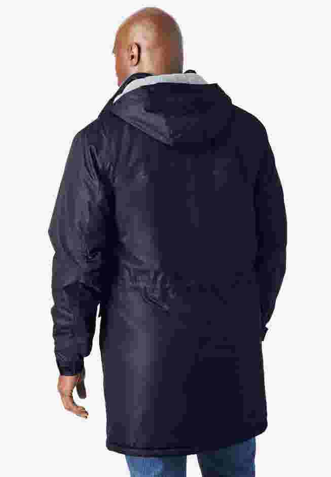 Longer-length Boulder Creek fleece-lined parka image number 1