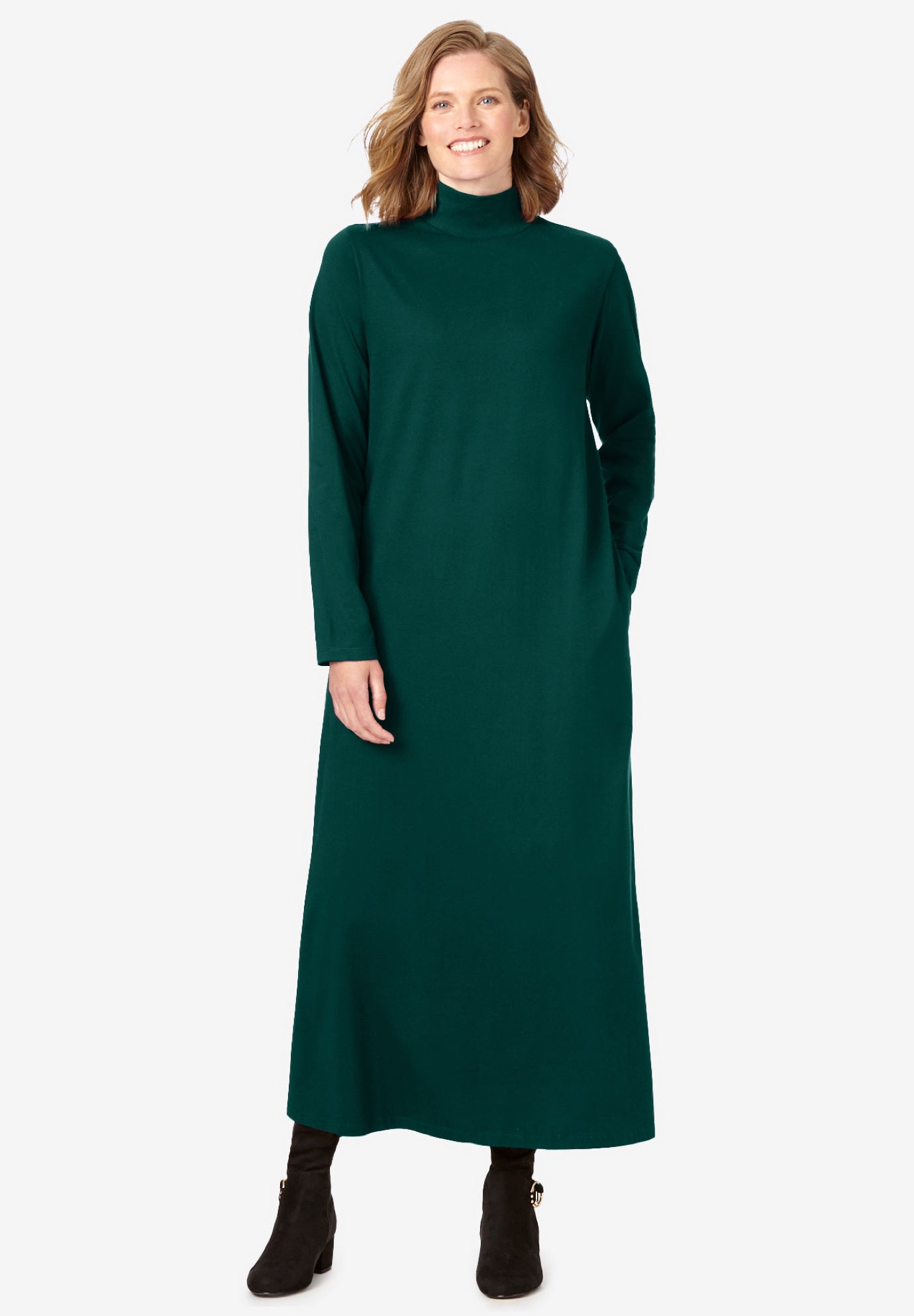 Mockneck Dress image number 0